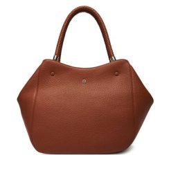 Torebka Aigner. Brązowe torebki klasyczne damskie Aigner, bez wzorów, bez dodatków. Za 3,529.00 zł.