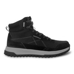 Buty trekkingowe Regatta Mayfield. Czarne buty trekkingowe męskie Regatta, bez zapięcia, trekkingowe. W wyprzedaży za 342.00 zł.