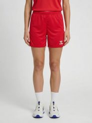 Szorty damskie Hummel Core 2.0. Białe szorty damskie HUMMEL, bez wzorów, z materiału, klasyczne, z standardowym stanem. Za 156.50 zł.