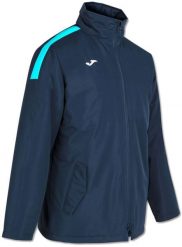Kurtka wiatroszczelna Joma Trivor. Niebieskie kurtki damskie Joma, xs, bez wzorów, z materiału, z kapturem. Za 409.00 zł.