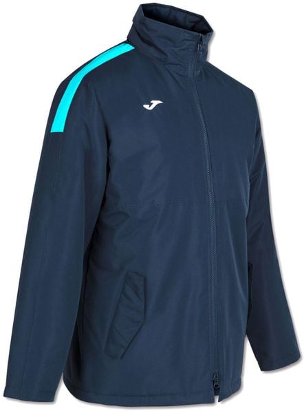 Kurtka wiatroszczelna Joma Trivor. Niebieskie kurtki damskie Joma, xs, bez wzorów, z materiału, z kapturem. Za 409.00 zł.