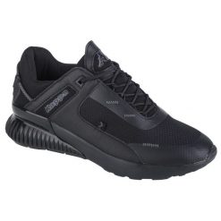 Buty sportowe Sneakersy męskie, Kappa Actor. Czarne buty sportowe na co dzień męskie Kappa, z materiału, bez zapięcia, trekkingowe. Za 159.99 zł.