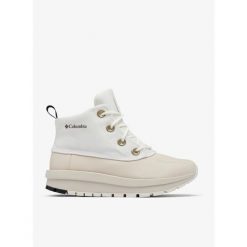 Buty outdoor damskie Columbia Moritza Shield. Białe obuwie trekkingowe damskie Columbia. Za 398.99 zł.