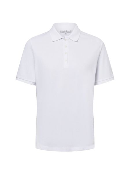 Marie Lund koszulka polo Kobiety Bawełna biały, XXL. Białe topy sportowe damskie Marie Lund, xxl, bez wzorów, z bawełny, bez ramiączek. Za 149.95 zł.