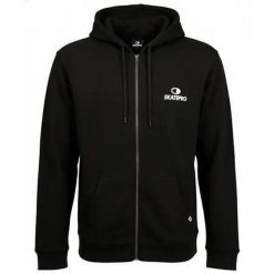 Odzież Bluza sportowa unisex SkatePro Zip Bluza z kapturem - L - Czarny. Biała bluzy sportowe damskie SKATEPRO, na zimę, l, bez wzorów, z bawełny, bez ramiączek, z kapturem. Za 174.99 zł.