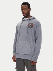 Brave Soul Bluza MSS-627PEROXIDE Niebieski Regular Fit. Niebieskie bluzy bez kaptura męskie Brave Soul, l, z syntetyku. Za 129.99 zł.