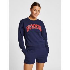 Bluza dla kobiet Hummel hmlIC Billie. Niebieskie bluzy bez kaptura damskie HUMMEL, m, bez wzorów, bez ramiączek, bez kaptura. W wyprzedaży za 154.45 zł.