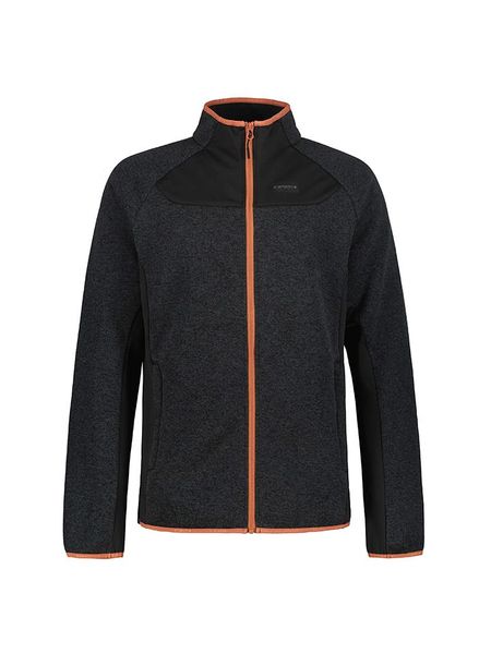 Icepeak Kurtka polarowa "Bode" w kolorze czarnym rozmiar: XL. Czarne kurtki męskie ICEPEAK, xl, bez wzorów, z materiału, bez kaptura. Za 135.49 zł.