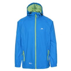 Kurtka Trespass Qikpac - unisex Packaway Jkt Cobalt. Niebieskie kurtki damskie Trespass, uniwersalny, bez wzorów, sportowe, bez kaptura. W wyprzedaży za 237.05 zł.
