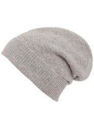 Zwillingsherz Kaszmirowa czapka beanie w kolorze jasnoszarym rozmiar: onesize. Szare czapki zimowe damskie Zwillingsherz, z kaszmiru. Za 192.79 zł.