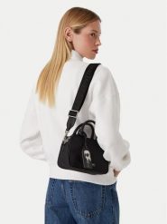 KARL LAGERFELD Torebka B3W30130 Czarny. Czarne torebki klasyczne damskie Karl Lagerfeld, bez wzorów, z materiału, bez dodatków. Za 649.99 zł.
