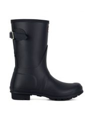 Hunter Kalosze WFS1013RMA Granatowy. Niebieskie kalosze damskie Hunter, bez wzorów, z kauczuku. Za 399.99 zł.