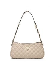 Guess Torebka HWQG87 48160 Beżowy. Brązowe torebki klasyczne damskie Guess, z aplikacjami, ze skóry, bez dodatków. Za 299.99 zł.