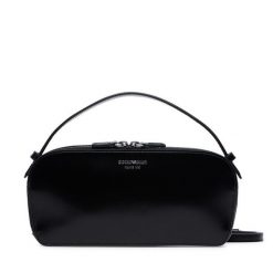 Torebka Emporio Armani. Czarne torebki klasyczne damskie Emporio Armani, bez wzorów, bez dodatków. Za 1,499.00 zł.
