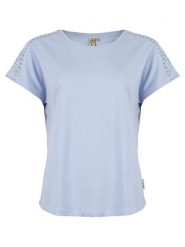 Roadsign Koszulka w kolorze błękitnym rozmiar: XXL. Niebieskie t-shirty damskie Roadsign, xxl, bez wzorów, z bawełny, bez kołnierzyka. Za 37.38 zł.