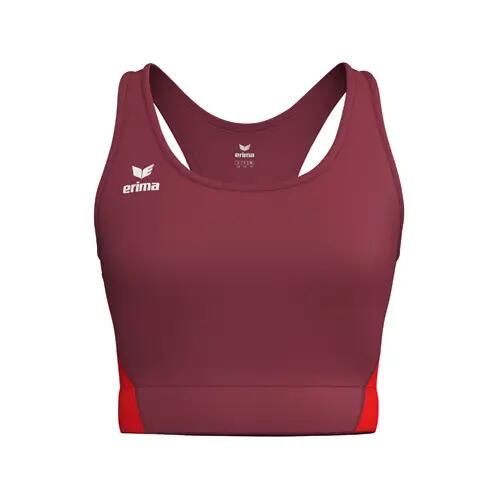 Biustonosz sportowy Erima T&F Wings czerwony. Czerwone biustonosze sportowe damskie Erima, bez wzorów, z elastanu. Za 175.20 zł.