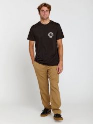 Rip Curl Spodnie "Classic Surf" w kolorze jasnobrązowym rozmiar: M. Brązowe spodnie materiałowe męskie Rip Curl, bez wzorów, z bawełny. Za 127.05 zł.