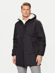 Schott NYC Parka BLADEN2 Czarny Regular Fit. Czarne parki męskie Schott NYC, m, bez wzorów, z syntetyku. Za 659.99 zł.