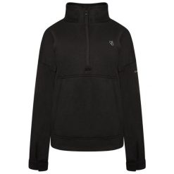 Bluza damska z zamkiem 1/2 Dare 2B Recoup II. Czarne bluzy bez kaptura damskie Dare 2b, z bawełny. Za 109.10 zł.