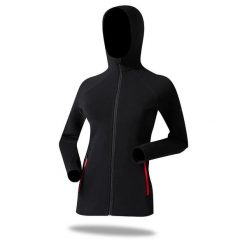 Damska kurtka Merino Ultra 300. Czarne kurtki damskie FJORK MERINO, l, bez wzorów, z elastanu, bez kaptura, narciarskie. W wyprzedaży za 599.00 zł.