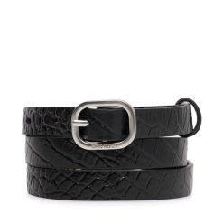 Pasek Damski GINO ROSSI. Czarne paski damskie Gino Rossi, bez wzorów. Za 79.99 zł.