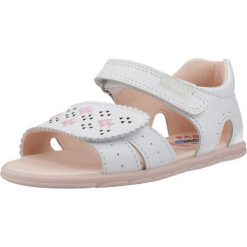 Sandały PABLOSKY 066807P Biały. Białe obuwie trekkingowe damskie Pablosky, ze skóry, bez zapięcia. Za 271.99 zł.