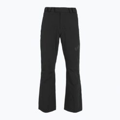 Spodnie narciarskie męskie EA7 Emporio Armani Ski Cortina Toray. Czarne spodnie materiałowe męskie EA7 Emporio Armani, bez wzorów, z elastanu. Za 1,329.00 zł.