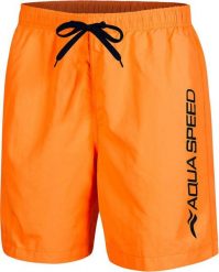 Spodenki kąpielowe męskie Aqua Speed Owen. Żółte kąpielówki męskie Aqua-Speed, m, bez wzorów, z gumy, do pływania. Za 79.99 zł.