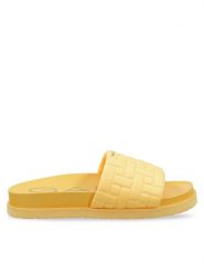 Gant Klapki 30507939 Żółty. Żółte klapki damskie Gant, bez wzorów, z materiału, bez obcasa. Za 329.99 zł.