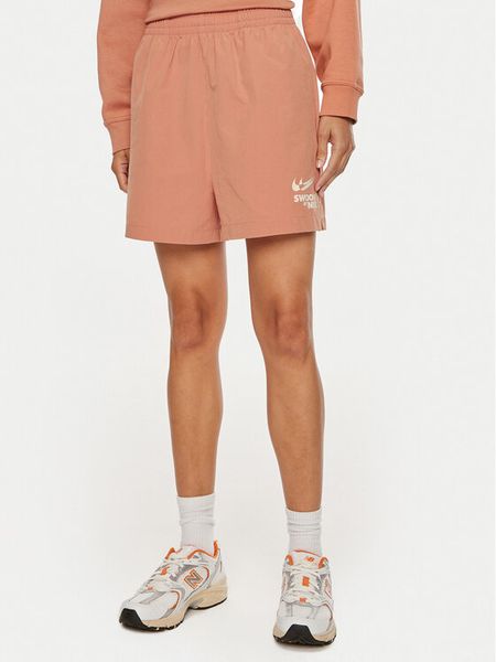 Nike Szorty sportowe HF5529 Brązowy Regular Fit. Brązowe spodenki sportowe damskie Nike, l, z syntetyku. Za 169.99 zł.