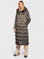 CMP Płaszcz zimowy 32K3136 Szary Regular Fit. Szare płaszcze damskie CMP, na zimę, bez wzorów, z syntetyku. Za 539.99 zł.