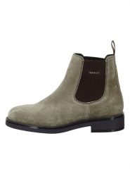GANT Footwear Skórzane sztyblety "Prepdale" w kolorze szarobrązowym rozmiar: 46. Brązowe sztyblety męskie GANT Footwear, ze skóry, bez zapięcia. Za 412.37 zł.
