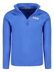 Canadian Peak Bluza polarowa "Tugeak" w kolorze niebieskim rozmiar: L. Niebieskie bluzy bez kaptura męskie Canadian Peak, l, z polaru. Za 90.95 zł.