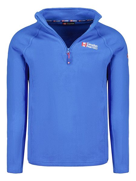Canadian Peak Bluza polarowa "Tugeak" w kolorze niebieskim rozmiar: L. Niebieskie bluzy bez kaptura męskie Canadian Peak, l, z polaru. Za 90.95 zł.