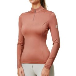 Damska koszulka do jazdy konnej Equestrian Stockholm Air Breeze. Brązowe t-shirty damskie EQUESTRIAN STOCKHOLM, s, bez wzorów, bez kołnierzyka. Za 371.50 zł.