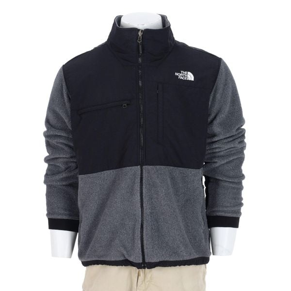 Second life - The North Face kurtka polarowa męska Denali - Stan bardzo dobry. Szare kurtki męskie The North Face, l, bez wzorów, z materiału, sportowe, bez kaptura. Za 255.56 zł.