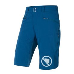 Krótka Endura SingleTrack II. Niebieskie szorty męskie ENDURA, bez wzorów, z materiału. Za 249.99 zł.
