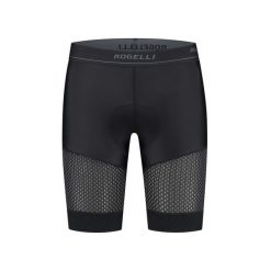 Bokserki rowerowe męskie Rogelli Advntr Distance z wkładką. Czarne bokserki męskie Rogelli, bez wzorów. Za 276.00 zł.