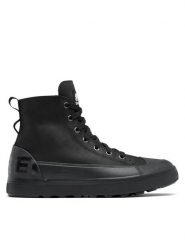 Sorel Trampki Metro™ II Sneak Wp 2048571011 Czarny. Czarne trampki i tenisówki męskie Sorel, bez wzorów, ze skóry, bez zapięcia. Za 439.99 zł.