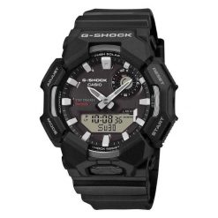 Zegarek Casio Analogowo-Cyfrowy GA-B010-1AER. Czarne, analogowe zegarki męskie Casio, plastikowe. Za 828.50 zł.