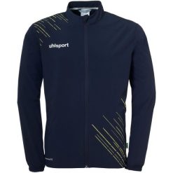 Tkana bluza dresowa Uhlsport Score 26 Evo. Niebieskie bluzy sportowe damskie UHLSPORT, bez wzorów, z dresówki, bez ramiączek, bez kaptura. Za 286.50 zł.
