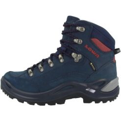 Buty trekkingowe damskie Lowa Renegade Gtx Mid S. Czerwone obuwie trekkingowe damskie Lowa, na jesień. Za 899.00 zł.