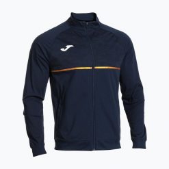 Bluza do biegania męska Joma Record III Full Zip. Niebieskie bluzy bez kaptura męskie Joma, m. Za 129.99 zł.