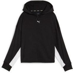 Bluza z kapturem Puma Fit Double Knit Hoodie, Kobiety. Czarne bluzy sportowe damskie Puma, s. Za 390.00 zł.