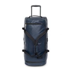 Torba Duffle Eastpak Wheel M. Niebieskie torebki klasyczne damskie Eastpak, bez wzorów, bez dodatków. Za 883.50 zł.