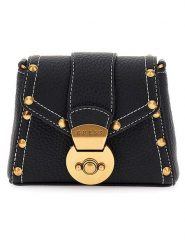 Guess Torebka w kolorze czarnym - 15 x 12 x 4 cm rozmiar: onesize. Czarne torebki klasyczne damskie Guess, z aplikacjami, z materiału, bez dodatków. Za 294.28 zł.