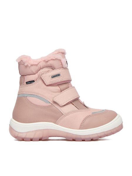 Lasocki Kids Śniegowce CEO-CI12-1797-24A(III)DZ Różowy. Czerwone kozaki dziewczęce Lasocki Kids, ze skóry. Za 189.99 zł.
