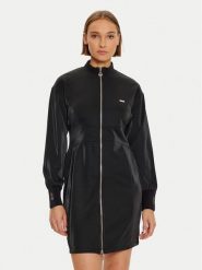 Liu Jo Sport Sukienka codzienna TF4261 J4751 Czarny Regular Fit. Czarne sukienki damskie Liu Jo Sport, na co dzień, xl, bez wzorów, z syntetyku, sportowe, bez kołnierzyka, bez ramiączek, proste. Za 609.99 zł.