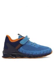 Sprandi Sneakersy ES-K20315 Niebieski. Niebieskie buty sportowe chłopięce Sprandi, z materiału, bez zapięcia. Za 109.99 zł.