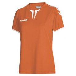 Koszulka sportowa z krótkim rękawem damska Hummel Core Womens SS Jersey. Brązowe bluzki sportowe damskie HUMMEL, s, bez wzorów, z jersey, bez ramiączek. Za 37.00 zł.